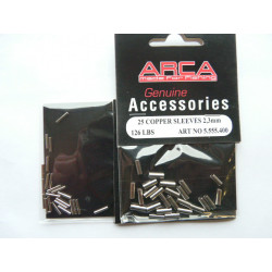 Sleeves simples nickles 1.80mm 25pcs ARCA