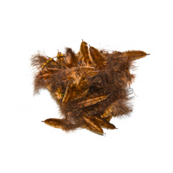 FLY SCENE Marabou grizzly Brown