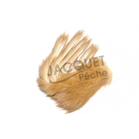 FLY SCENE Dyed rabbit zonkerstrips  Clear brown  3mm