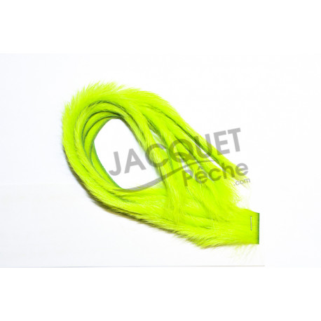 FLY SCENE Dyed rabbit zonkerstrips Fluo chartreuse 3mm