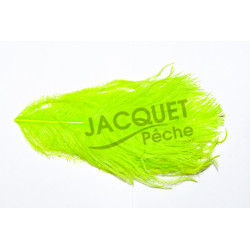 FLY SCENE Ostrich plumes Fluo chartreuse