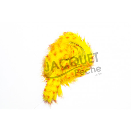 Bandelette de lapin rayée FLY SCENE Jaune/rouge