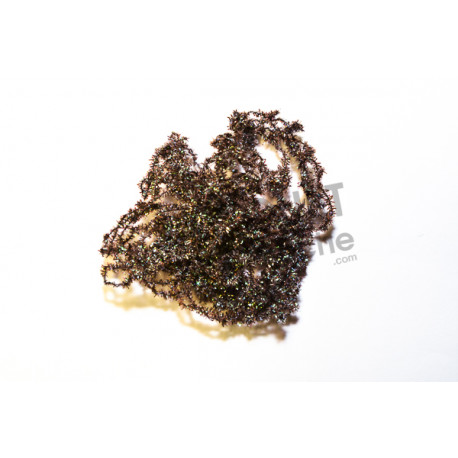 Chenille Crystal nymph FLY SCENE Brun foncé