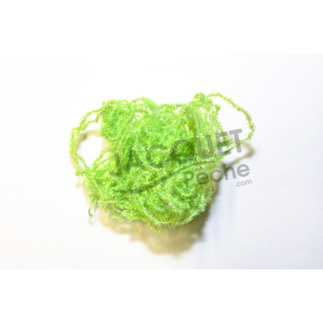 FLY SCENE Crystal Nymph Chenille  Fluo green