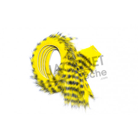Bandelette de lapin FLY SCENE Jaune rayé noir  3mm