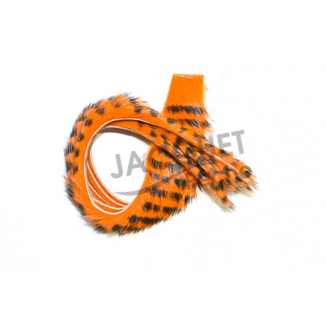 FLY SCENE Orange striped black rabbit bandage 3mm