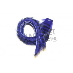 Bandelette de lapin FLY SCENE Mauve rayé noir  3mm