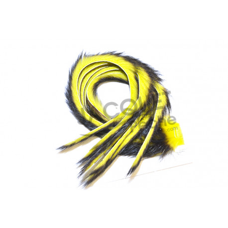 2tons rabbit band FLY SCENE Chartreuse/Black 3mm