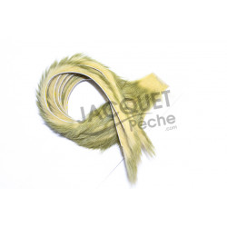 Bandelette de lapin 2tons FLY SCENE Olive clair/Olive foncé  3mm