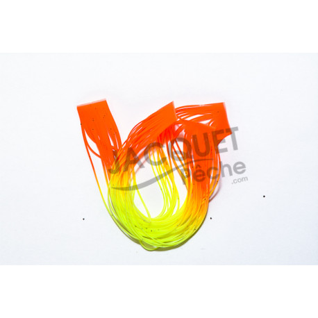 Wiggle legs FLY SCENE Orange/chartreuse
