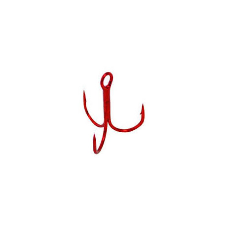 Treble hook GAMAKATSU Treble 13 Rouge n°8