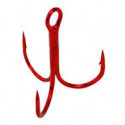 Treble hook GAMAKATSU Treble 13 Rouge n°8