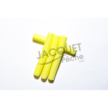 Booby tubes FLY SCENE  medium  6mm  jaune