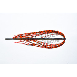 FLY SCENE striped rubber feet Red/black