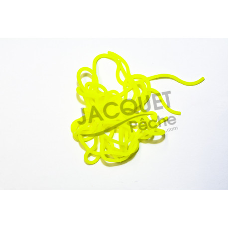 Squirmy Worms FLYSCENE Jaune Fluo