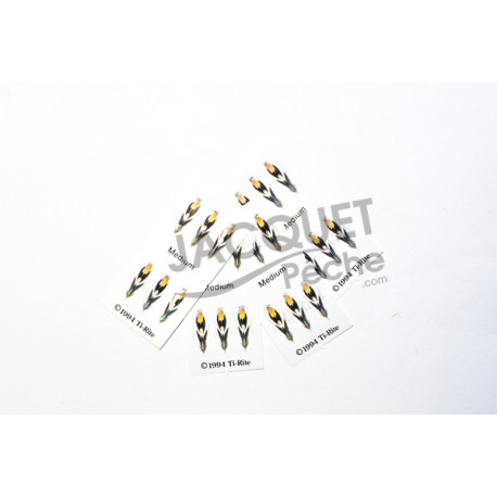 Immitation feathers jungle cock FLY SCENE Large 24/pack
