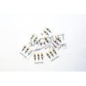 Immitation feathers jungle cock FLY SCENE Large 24/pack