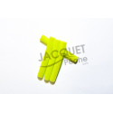 Booby tubes FLY SCENE small  4mm  chartreuse