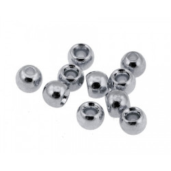 Beads Tungsten JMC Silver 3.8mm 25 pcs