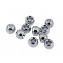 Beads Tungsten JMC Silver 2.4mm 25 pcs