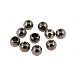 Beads Tungsten JMC Black Nickel 2.8mm 25 pcs