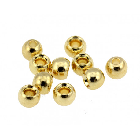 Beads Tungsten JMC Gold 2.8mm 25 pcs