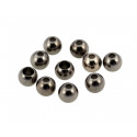 Beads Tungsten JMC Black Nickel 3.8mm 25 pcs