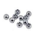 Brass Beads JMC  Silver 2.8mm 25 pcs