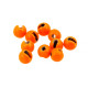 Beads Tungsten Sloted JMC Orange 2.4mm 25 pcs