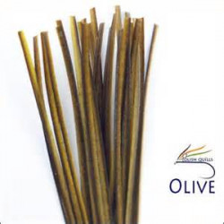 Hand Stripped Quill POLISHQUILLS Olive