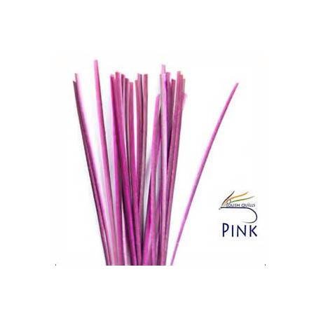 Hand Stripped Quill POLISHQUILLS Pink