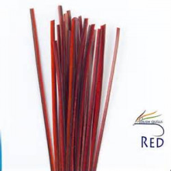 Hand Stripped Quill POLISHQUILLS Red