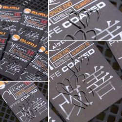 GURU hooks Kaizen spade end barbless n°16