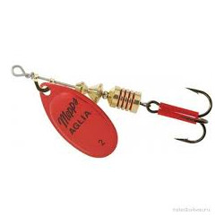 Spoon MEPPS Aglia n°2 Platinium red