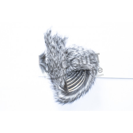 Bandelette naturelle de lapin FLY SCENE   Grizzly naturel  3mm