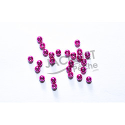 Brass Beads JMC Metal Pink 3.2mm 25 pcs