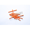 Body Foam TOF Tube 2 mm Orange
