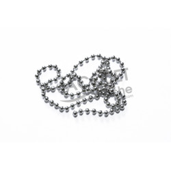 FLY SCENE Beads chain eyes silver xsmall