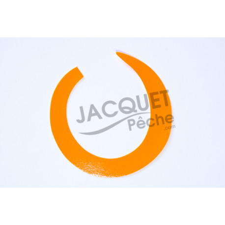 PACCHIARINI'S Wiggle Tails Jumbo Slim Fluo Orange