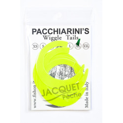 PACCHIARINI'S Wiggle Tails XL Jaune Fluo 2