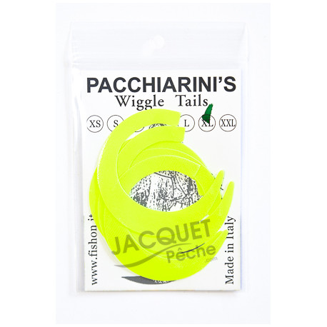 PACCHIARINI'S Wiggle Tails XL Fluo Yellow