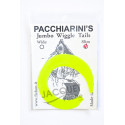 PACCHIARINI'S Wiggle Tails Jumbo Slim Fluo Yellow