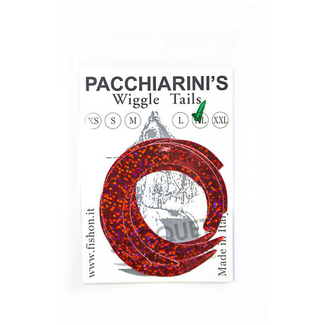 PACCHIARINI'S Wiggle Tails XL Holo Rouge