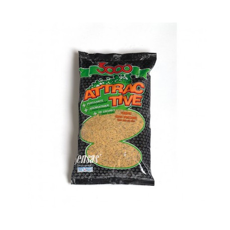 Amorce 3000 SENSAS Attractive carpe 1 kg
