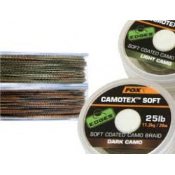 Tresse matte gainée Coretex FOX  Brune  20m  15Lbs