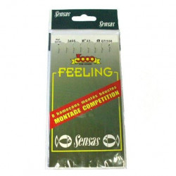 SENSAS 3405 Black 0.12mm n°14 leader