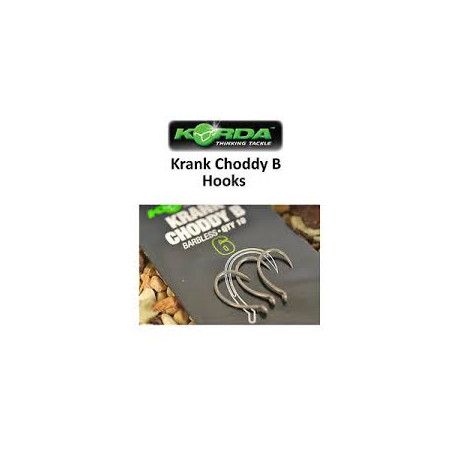 Hooks KORDA Krank Choddy B n°6