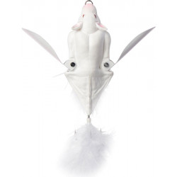 Leurre SAVAGE GEAR 3D Bat 10 cm Albino