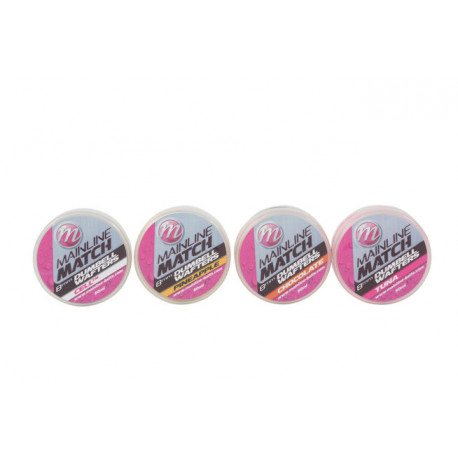 Dumbell wafters MAINLINE Match 8 mm - Pineapple