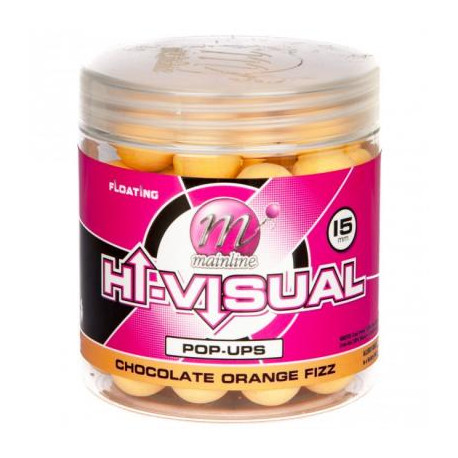 Pop-ups MAINLINE Hi-visual 15mm - Chocolate orange fizz